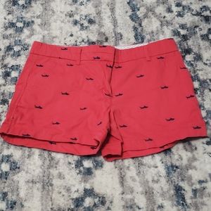 British Khaki Shark Shorts sz 8